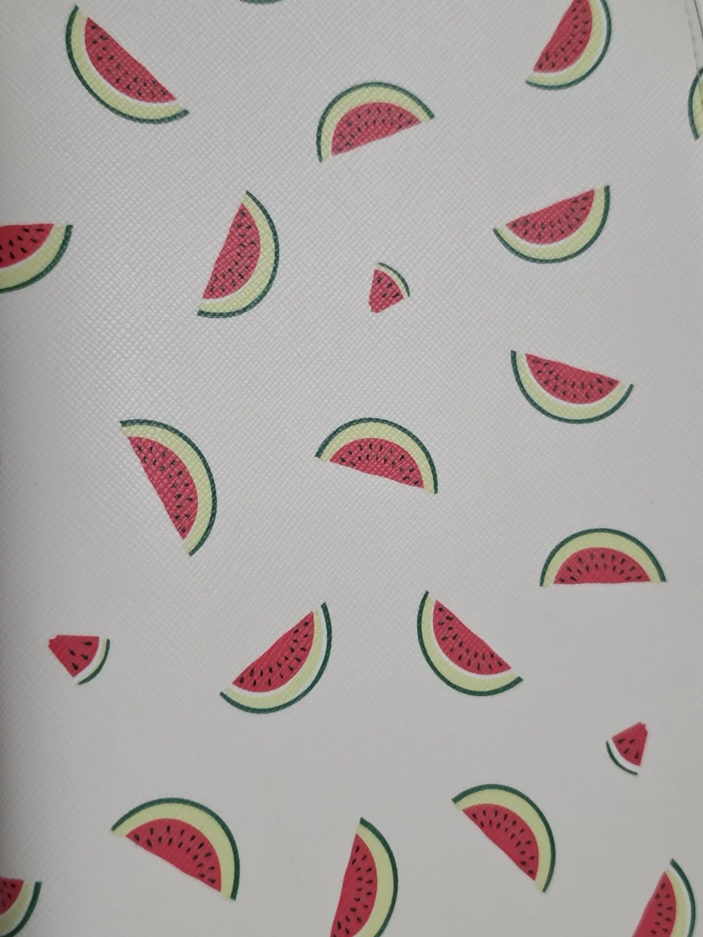 Kate Spade Staci White Watermelon Print Tote with Matching Wallet